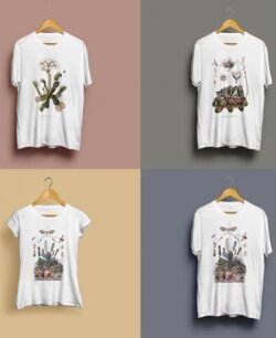 New range of Triffid Classic Botanic T-shirts now instock and ready for Summer!